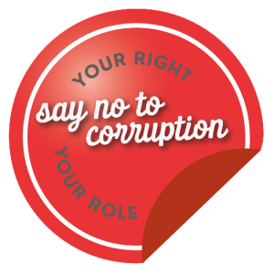 Say no to Corruption